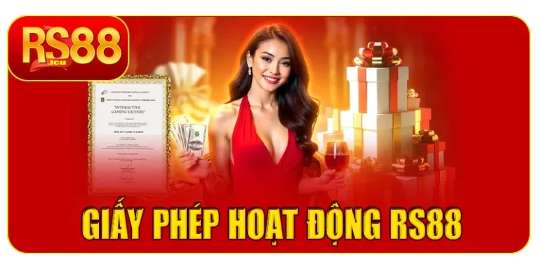 Giấy phép hoạt động và độ uy tín của RS88